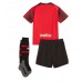 Günstige AC Milan Babykleidung Heim Fussballtrikot Kinder 2023-24 Kurzarm (+ kurze hosen)
